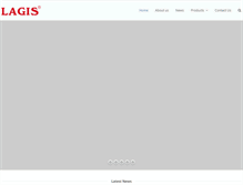 Tablet Screenshot of lagis.com.tw